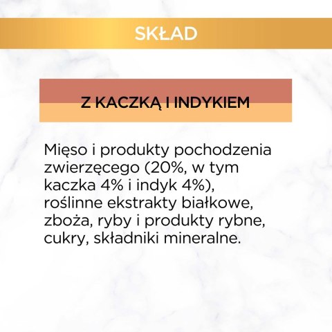 Gourmet Gold mokra karma dla kota z kaczką i indykiem 85g PURINA NESTLE Gourmet Gold mokra karma dla kota z kaczką i indykiem 85g PURINA NESTLE