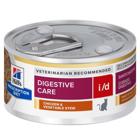 HILL'S PD Diet i/d Digestive Care Feline potrawka z kurczaka - mokra karma dla kota - 82 g Hill's HILL'S PD Diet i/d Digestive Care Feline potrawka z kurczaka - mokra karma dla kota - 82 g Hill's