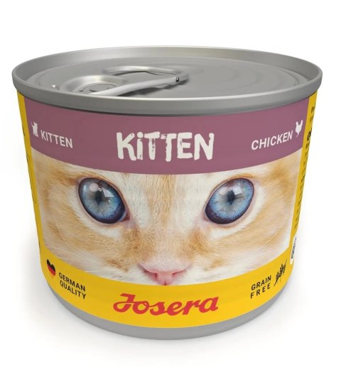 Josera Kitten kurczak puszka dla kotów 200g JOSERA Josera Kitten kurczak puszka dla kotów 200g JOSERA