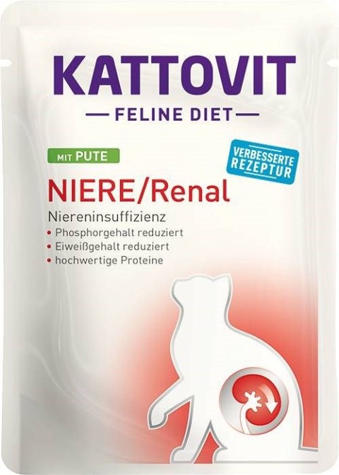 KATTOVIT FELINE Zestaw na nerki 12x 85g dla kota KATTOVIT KATTOVIT FELINE Zestaw na nerki 12x 85g dla kota KATTOVIT