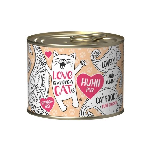 Love is where a cat is® z czystym kurczakiem 200g Love is where a cat is Love is where a cat is® z czystym kurczakiem 200g Love is where a cat is