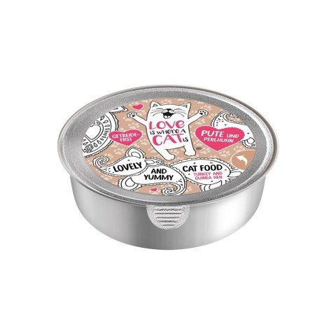 Love is where a cat is® z indykiem i perliczką 85g Love is where a cat is Love is where a cat is® z indykiem i perliczką 85g Love is where a cat is