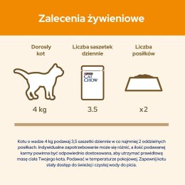 PURINA Cat Chow Jagnięcina, zielona fasolka - mokra karma dla kota - 10x85 g PURINA NESTLE