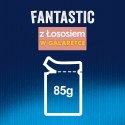 PURINA Felix Fantastic z łososiem w galaretce - mokra karma dla kota - 85 g PURINA NESTLE
