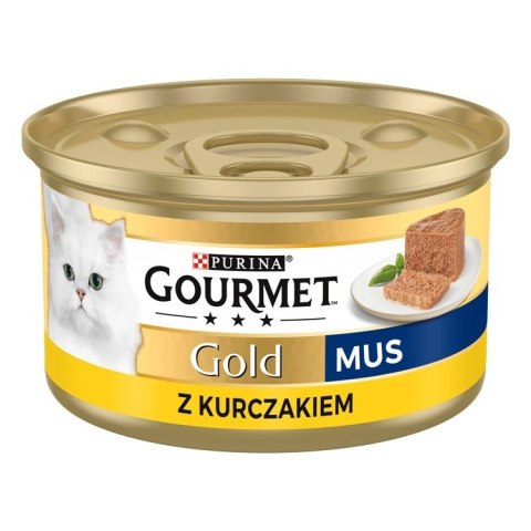 PURINA Gourmet Gold Mus z kurczakiem - mokra karma dla kota - 85g PURINA NESTLE