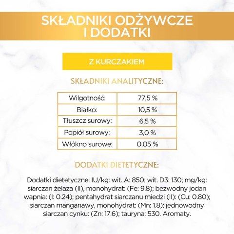 PURINA Gourmet Gold Mus z kurczakiem - mokra karma dla kota - 85g PURINA NESTLE
