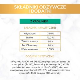 Purina Gourmet Gold królik - mokra karma dla kota - 85 g PURINA NESTLE