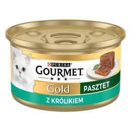 Purina Gourmet Gold królik - mokra karma dla kota - 85 g PURINA NESTLE