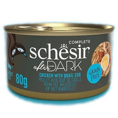 SCHESIR AFTER DARK FILLETS Kurczak z QUAIL EGG 80g Agras Pet Foods SCHESIR AFTER DARK FILLETS Kurczak z QUAIL EGG 80g Agras Pet Foods