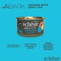 SCHESIR AFTER DARK FILLETS Kurczak z QUAIL EGG 80g Agras Pet Foods