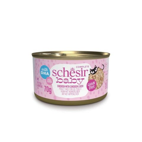 SCHESIR BABY Kurczak z LIVER 70g Agras Pet Foods