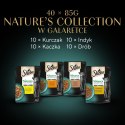 SHEBA Nature's Collection drobiowe smaki w galarecie- Drób - Adult- Mokra karma dla kota- 40x85 Sheba