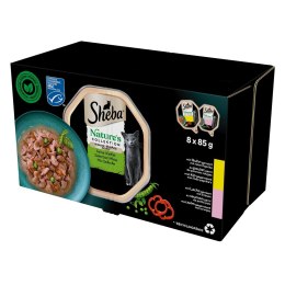 SHEBA Nature's collection mix smaków dla kota8x85g Sheba