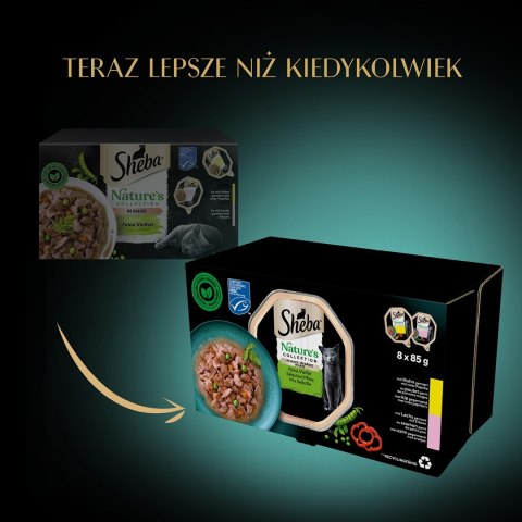 SHEBA Nature's collection mix smaków dla kota8x85g Sheba SHEBA Nature's collection mix smaków dla kota8x85g Sheba