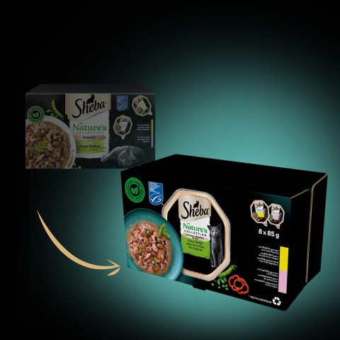 SHEBA Nature's collection mix smaków dla kota8x85g Sheba SHEBA Nature's collection mix smaków dla kota8x85g Sheba