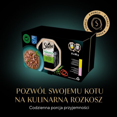SHEBA Nature's collection mix smaków dla kota8x85g Sheba SHEBA Nature's collection mix smaków dla kota8x85g Sheba
