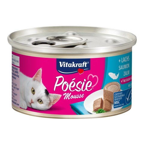 VITAKRAFT POESIE MUS łosoś karma dla kota 85g Vitakraft