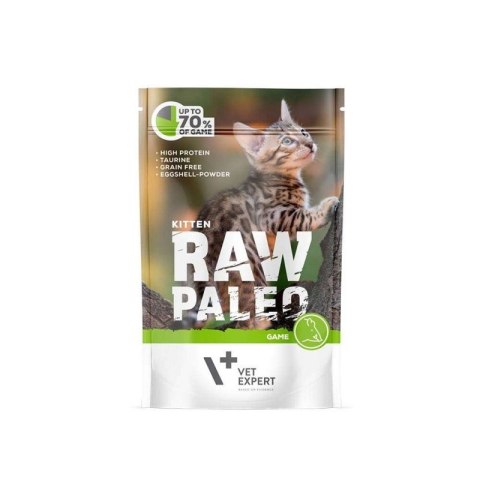 VetExpert Raw Paleo kitten - Dzik saszetka 100g VetExpert VetExpert Raw Paleo kitten - Dzik saszetka 100g VetExpert