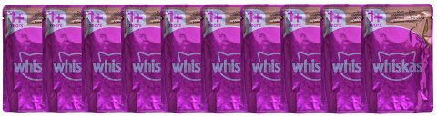 WHISKAS Pure Delight Drobiowe Frykasy w galaretce - mokra karma dla kota - 40 x 85g Whiskas WHISKAS Pure Delight Drobiowe Frykasy w galaretce - mokra karma dla kota - 40 x 85g Whiskas