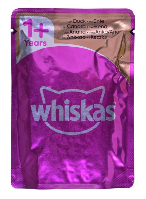 WHISKAS Pure Delight Drobiowe Frykasy w galaretce - mokra karma dla kota - 40 x 85g Whiskas WHISKAS Pure Delight Drobiowe Frykasy w galaretce - mokra karma dla kota - 40 x 85g Whiskas