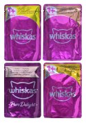 WHISKAS Pure Delight Drobiowe Frykasy w galaretce - mokra karma dla kota - 40 x 85g Whiskas