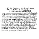 ALMO NATURE Daily Menu Tuńczyk z łososiem - mokra karma dla kota - saszetka 70 g Almo nature
