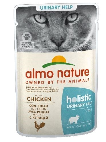 ALMO NATURE Holistic Urinary help - mokra karma dla dorosłych kotów z kurczakiem- 70g Almo nature ALMO NATURE Holistic Urinary help - mokra karma dla dorosłych kotów z kurczakiem- 70g Almo nature
