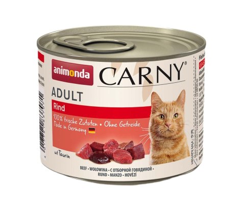 ANIMONDA Carny Adult wołowina - mokra karma dla kota - 200 g ANIMONDA Carny Adult wołowina - mokra karma dla kota - 200 g