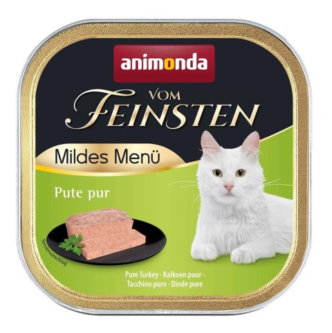ANIMONDA Vom Feinsten Mildes Menu Pute pur - mokra karma dla kota - 100 g Animonda ANIMONDA Vom Feinsten Mildes Menu Pute pur - mokra karma dla kota - 100 g Animonda