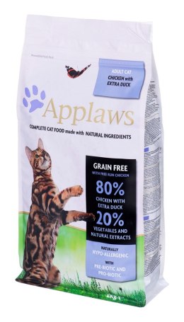 APPLAWS CAT Kurczak i Kaczka - karma dla kota z wysoką zawartością mięsa - 2kg Applaws
