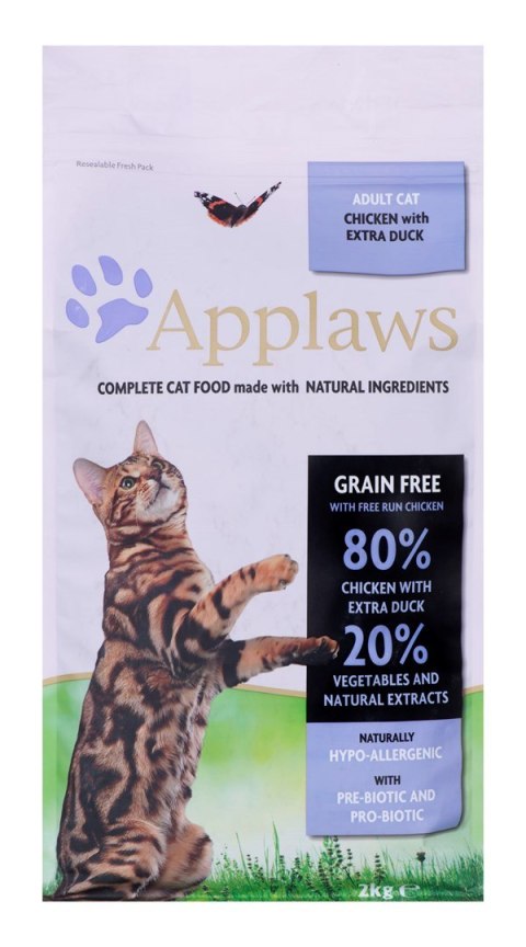 APPLAWS CAT Kurczak i Kaczka - karma dla kota z wysoką zawartością mięsa - 2kg Applaws APPLAWS CAT Kurczak i Kaczka - karma dla kota z wysoką zawartością mięsa - 2kg Applaws