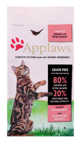 APPLAWS CAT Kurczak i Łosoś - karma dla kotów z wysoką zawartością mięsa - 2kg Applaws