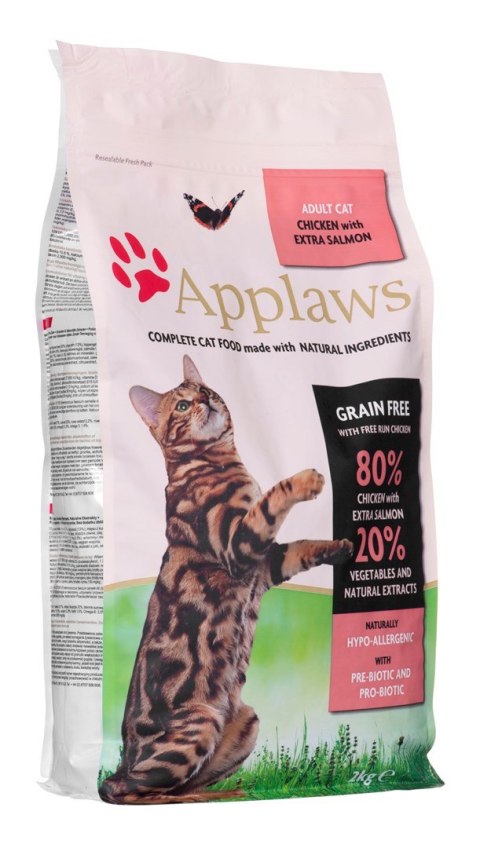 APPLAWS CAT Kurczak i Łosoś - karma dla kotów z wysoką zawartością mięsa - 2kg Applaws APPLAWS CAT Kurczak i Łosoś - karma dla kotów z wysoką zawartością mięsa - 2kg Applaws