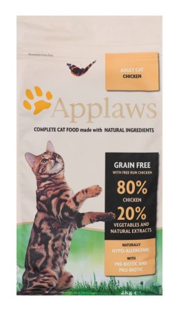 APPLAWS CAT Kurczak - sucha karma dla kota z wysoką zawartością mięsa - 2kg Applaws