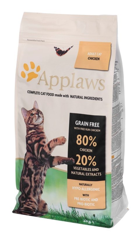 APPLAWS CAT Kurczak - sucha karma dla kota z wysoką zawartością mięsa - 2kg Applaws APPLAWS CAT Kurczak - sucha karma dla kota z wysoką zawartością mięsa - 2kg Applaws
