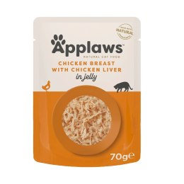 Applaws Cat Pouch Chicken Breast with Liver in Jell 70g Applaws