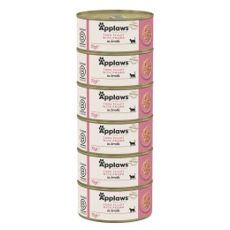 Applaws Cat Tin Tuna Fillet with Prawn 6x70g Applaws