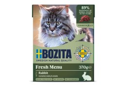 BOZITA Mięsne kawałki z królikiem w galaretce 370g BOZITA