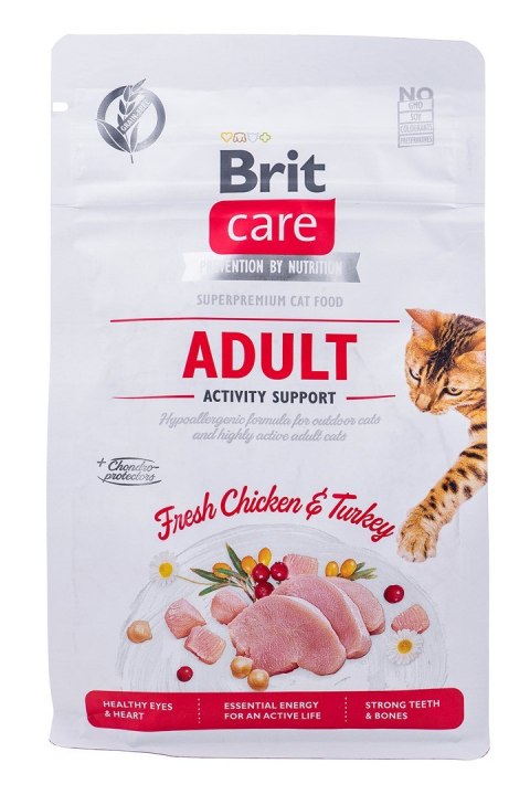 BRIT Care Grain Free Activity Support Adult - sucha karma dla kota - 400 g Brit BRIT Care Grain Free Activity Support Adult - sucha karma dla kota - 400 g Brit