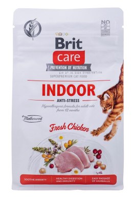 BRIT Care Grain-Free Adult Indoor Anti-Stress - sucha karma dla kota - 400 g Brit