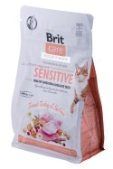BRIT Care Grain-Free Sensitive Turkey&Salmon - sucha karma dla kota - 400 g Brit