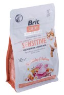 BRIT Care Grain-Free Sensitive Turkey&Salmon - sucha karma dla kota - 400 g Brit