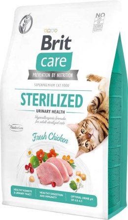 BRIT Care Grain-Free Sterilized Urinary - sucha karma dla kota - 2 kg Brit