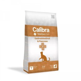 CALIBRA Veterinary Diets Gastro/Pancreas - karma dla kota - 2 kg Calibra