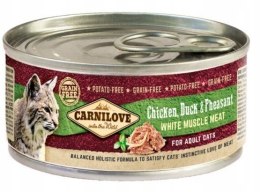CARNILOVE WMM CHICKEN, DUCK & PHEASANTFOR 100 g CARNILOVE