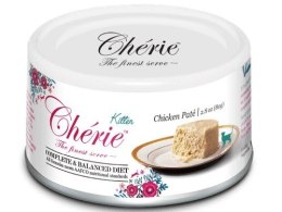Cherie Karma w puszce dla kota MUS KITTEN KURCZAK 80g Cherie
