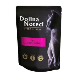 DOLINA NOTECI Premium Filet z piersi indyka w sosie - mokra karma dla kota - 85 g DOLINA NOTECI