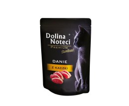 DOLINA NOTECI Premium Sterilised Danie z kaczki - mokra karma dla kotów sterylizowanych - 85g DOLINA NOTECI
