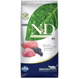 FARMINA N&D Prime Jagnięcina i Borówka - sucha karma dla kota - 5 kg Farmina