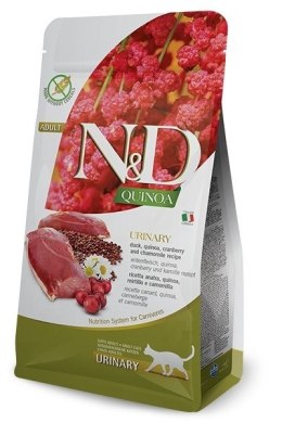 FARMINA N&D Quinoa Urinary Duck - sucha karma dla kota - 5kg Farmina